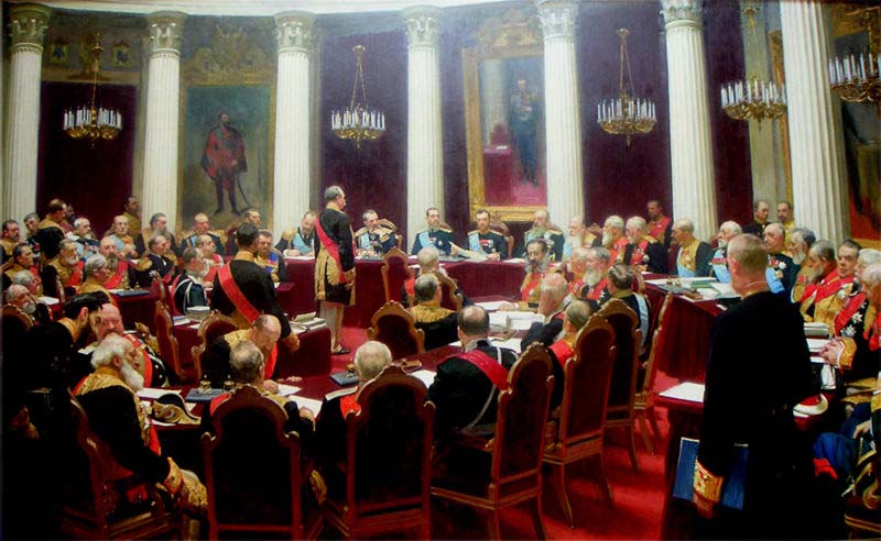 Ceremonial session of the State Council 1900
